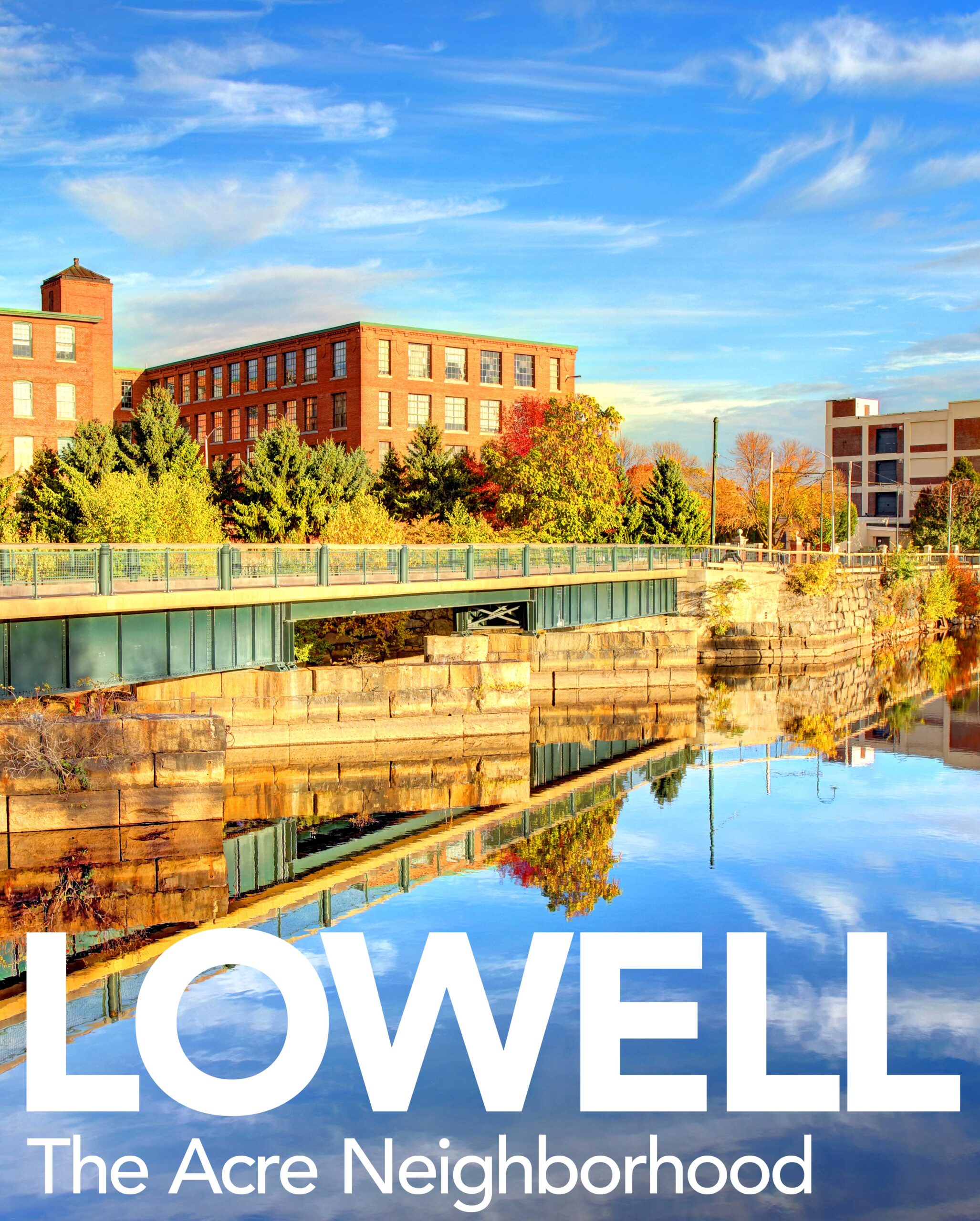 Lowell - The Acre Photo of canal in Lowell